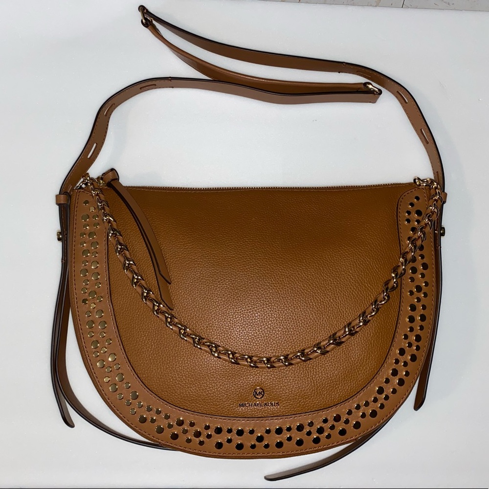 Michael Michael Kors Jagger Leather Messenger Bag